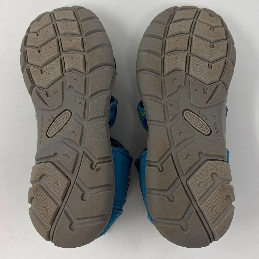 Keen kids Seacamp II CNX blue water shoes 6 EU 38 closed toe sandals unisex